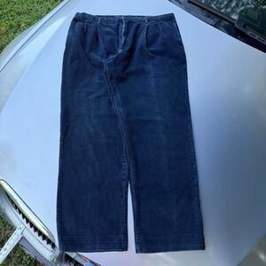 Giorgio Cosani Italy Navy big boy corduroy vintage baggy wide leg trousers